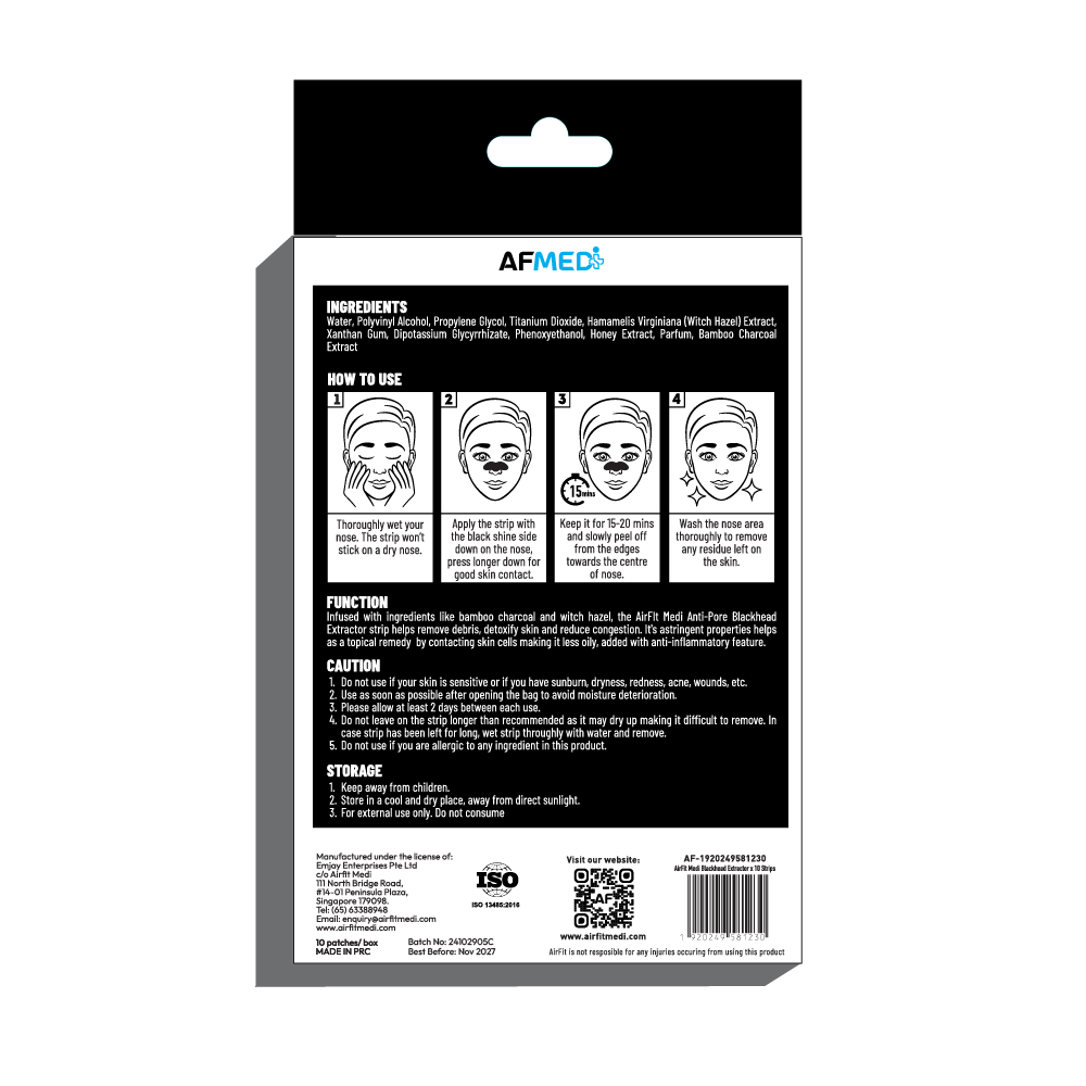AF Medi Blackhead Extractor Patch - 10 patches