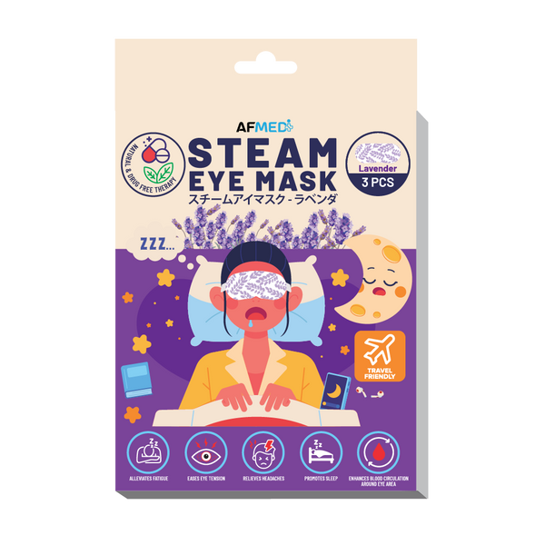 AF Medi Steam Eye Mask - 3 masks (Lavender)