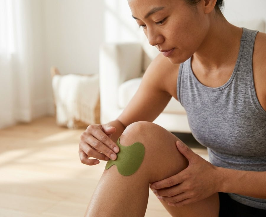 Person stretching after exercise
