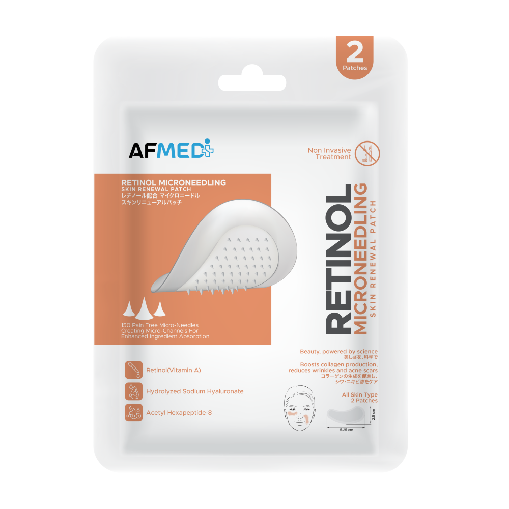 AF Medi Retinol Microneedling Skin Renewal Patch - 2 patches