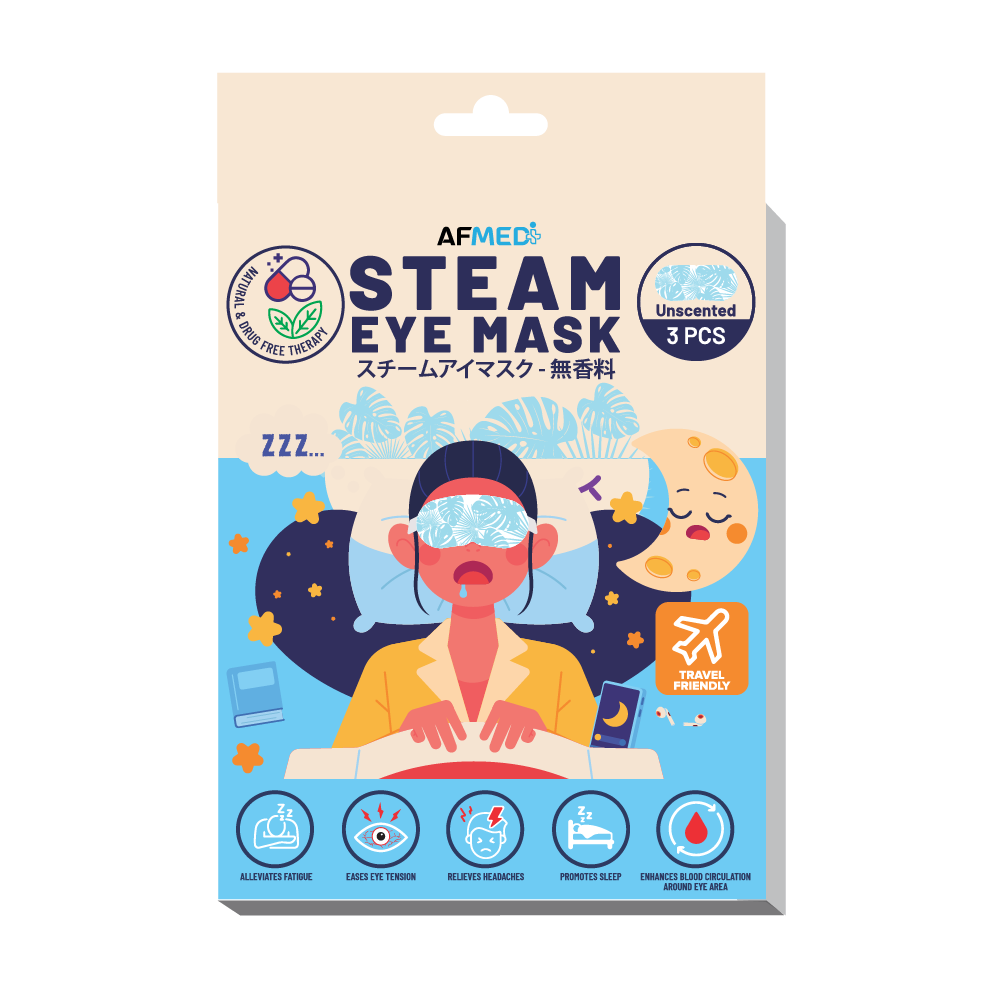 AF Medi Steam Eye Mask - 3 masks (Unscented)