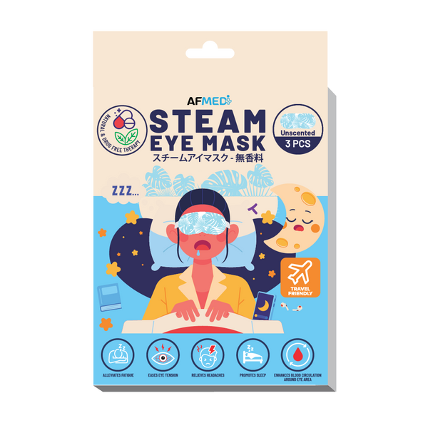 AF Medi Steam Eye Mask - 3 masks (Unscented)