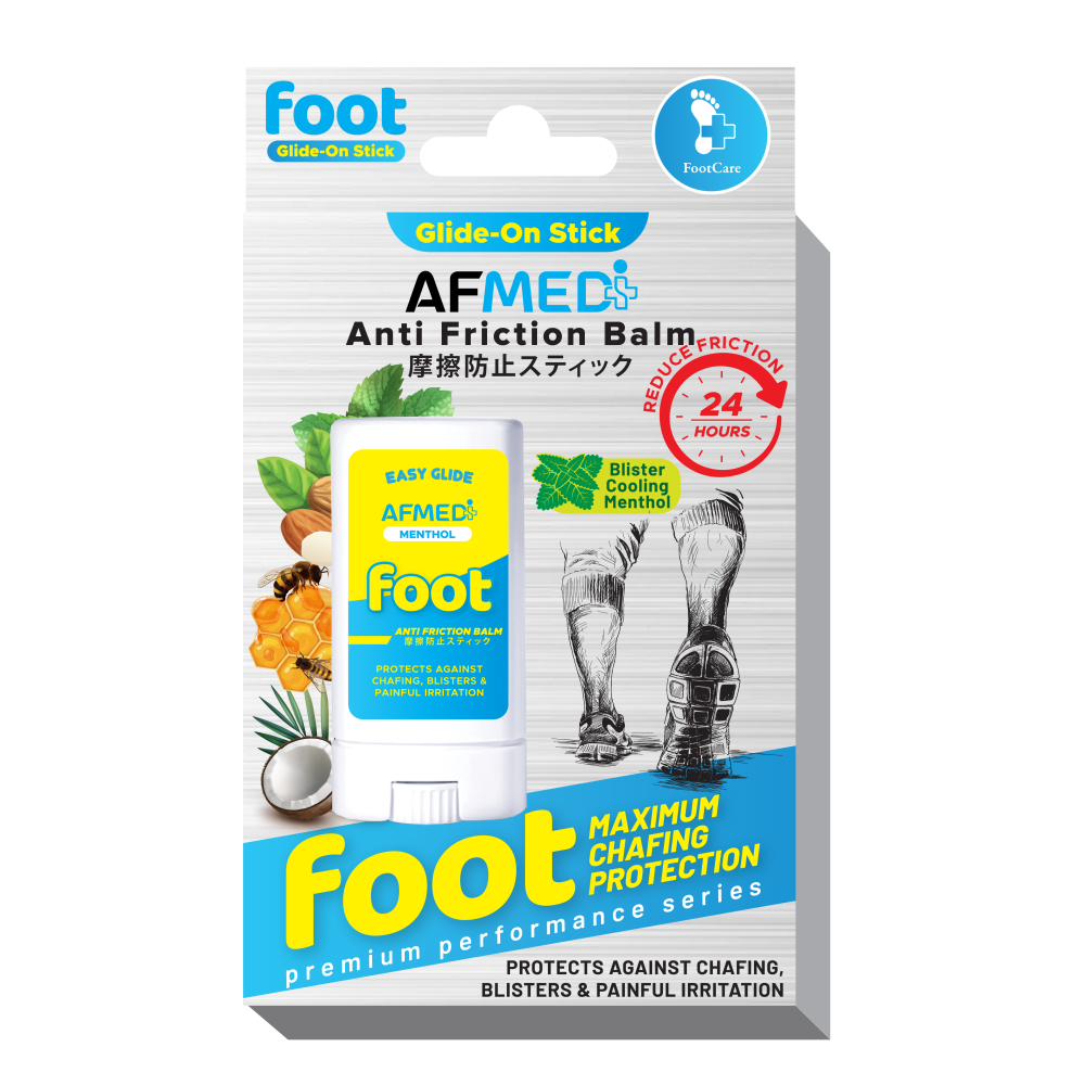 AF Medi Easy Glide-On Stick-Foot - Blister Cooling Menthol Infused