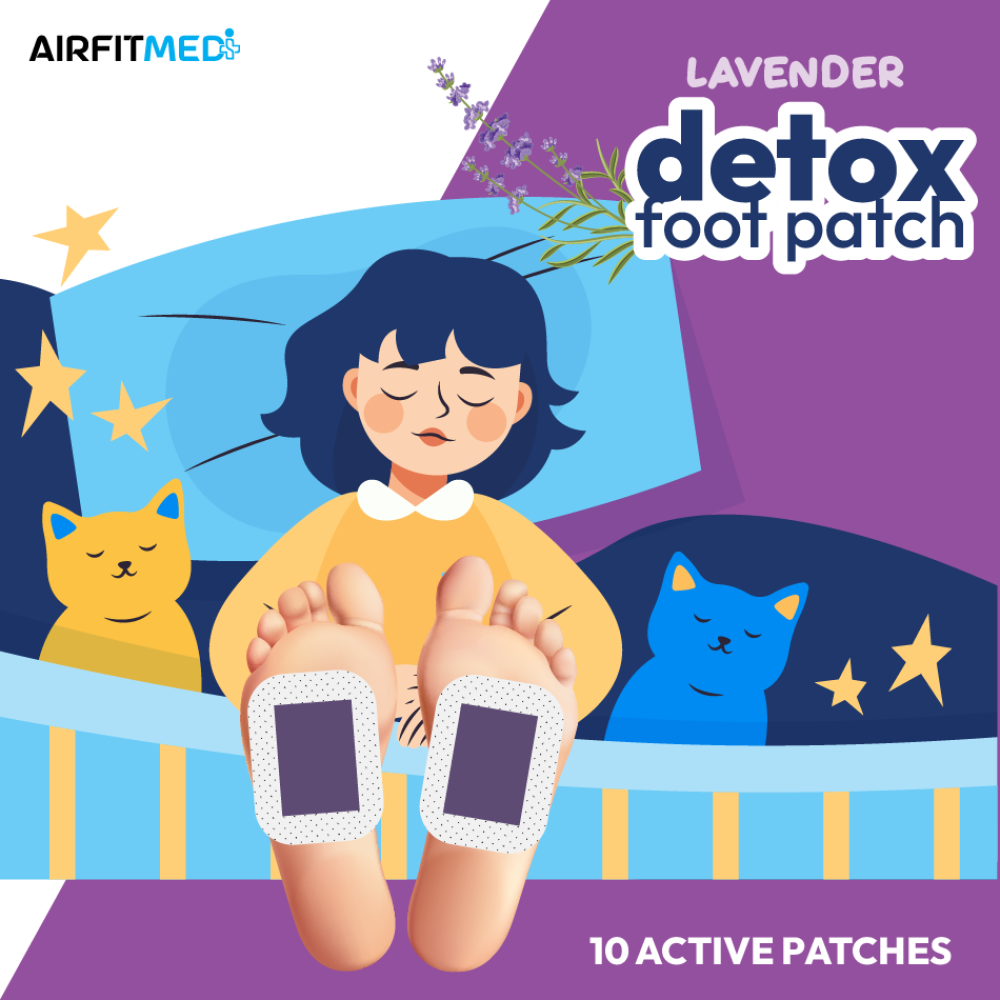 AF Medi Detox Foot Patch - 10 patches (Lavender)